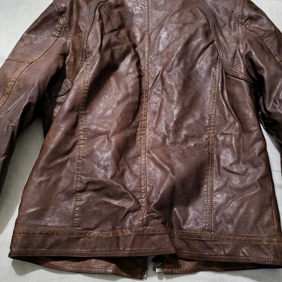 Guess Leather Jacket - Picture 2 of 2